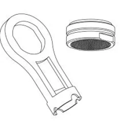 Aireador + Llave Estilo Premium Colección RECAMBIOS 00030004 – GRB Mixers