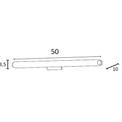 Aplique Curvo LED (bajo Consumo) – Taberner