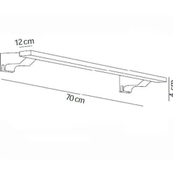 Aplique De 70 Cm – 7649 – Manillons Torrent – 07649002