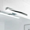 Aplique De Baño LED Baho FOCO 30 Cm Cromado Luz Fría – APLIQ022B – Gamma