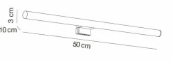 Aplique Led 500 Mm Redondo – Cromo Modelo Apliques – 7663002 – Manillons Torrent
