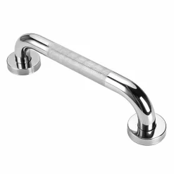 Asa/Barra Seguridad Antideslizante De 40 Cm Acero Inoxidable Cromo – Oxen – 140522