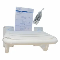 Asiento De Apoyo Ducha Abatible Mural Nylon – PrestoEquip – 89210