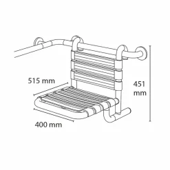 Asiento Suspendido Nylon – PrestoEquip – 89220
