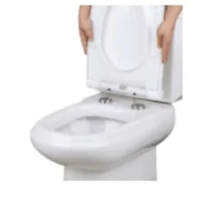 Asiento Y Tapa Alba Con Caida Amortiguada Compatible Con Dama Retro – Plastisan