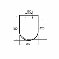 Asiento Y Tapa Indoro Inspira-Roca – A80153200B