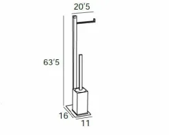 Auxiliar De Pie – Blanco Mate Modelo Combis – 5540075 – Manillons Torrent