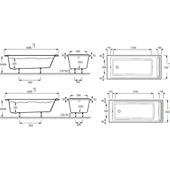 Bañera Acrílica – Spacio – Jacob Delafon