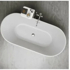 Bañera Acrílica Exenta Con/Sin Hidromasaje Air Sistem – Van – Baños10