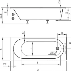 Bañera Confort – Sanycces – Serena