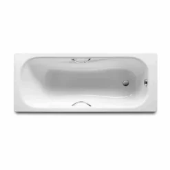 Bañera De Acero Rectangular Con Fondo Antideslizante – Princess N – Roca