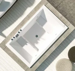Bañera De Exterior Acrilica 200×120 Cm – Elba – Baños10