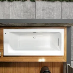 Bañera De Exterior Encastrada Acrilica 180×90 Cm – Miles – Baños10