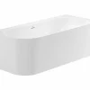 Bañera De STONEX® Blanca De Esquina Asimétrica Derecha Con Desagüe Click-clack Y Sifón 1800 X 800 X 590 Mm – Raina – Roca – A248664000