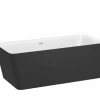 Bañera De STONEX® De Esquina Asimétrica Derecha Con Paneles Y Con Juego De Desagüe – Ona – Roca – A2486380K0