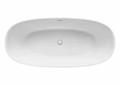 Bañera De STONEX® Oval Beige Con Desagüe Click-clack Y Sifón 1800 X 800 X 570 Mm – Ariane – Roca – A2486690B0