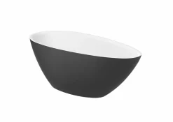 Bañera De STONEX® Oval Onix Con Desagüe Click-clack Y Sifón – Kauai – Roca – A2486170X0