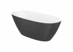 Bañera De STONEX® Oval Onix Con Desagüe Click-clack Y Sifón 1650 X 750 X 570 Mm – Ariane – Roca – A2484700X0