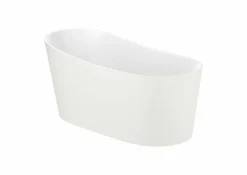 Bañera De STONEX® Ovalada Beige Con Desagüe Click-clack Y Sifón – Maui – Roca – A2484990B0