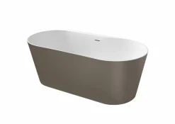 Bañera De STONEX® Ovalada Café Con Desagüe Click-clack Y Sifón – Raina – Roca – A2484660C0