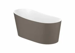 Bañera De STONEX® Ovalada Café Con Desagüe Click-clack Y Sifón – Maui – Roca – A2484990C0