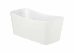 Bañera De STONEX® Rectangular Beige Con Desagüe Click-clack Y Sifón – Maui – Roca – A2485020B0
