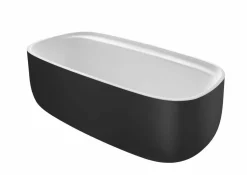 Bañera De SURFEX® Oval Negra Con Desagüe – Beyond – Roca – A2484520K0