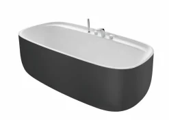 Bañera De SURFEX® Oval Onix Con Agujeros Para Grifería Con Desagüe – Beyond – Roca – A2484530X0