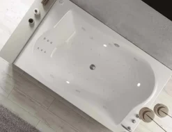 Bañera Encastrada Acrilica 180 X 110 Cm – Duet – Baños10