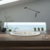 Bañera Encastrada Acrilica Ø 170 Cm – Cimbra – Baños10
