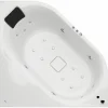 Bañera Flex Center Angular Hidromasaje Agua+Aire Y Pulsador Electrónico Con Faldon – Gala – G6555301