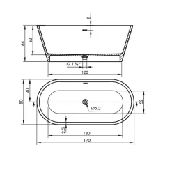 Bañera Modern – Sanycces