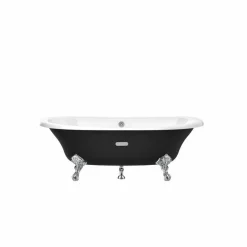 Bañera Oval De Fundición Esmaltada Con Fondo Antideslizante – Newcast – Roca