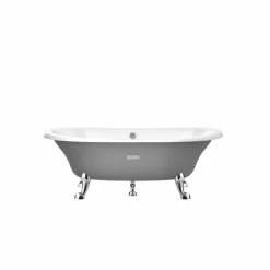 Bañera Oval De Fundición Esmaltada Con Fondo Antideslizante – Newcast – Roca