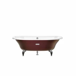 Bañera Oval De Fundición Esmaltada Con Fondo Antideslizante – Newcast – Roca