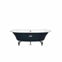 Bañera Oval De Fundición Esmaltada Con Fondo Antideslizante – Newcast – Roca
