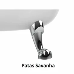Bañera Oval De Fundición Esmaltada Con Fondo Antideslizante – Carmen – Roca