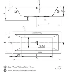 Bañera SH Cube – Sanycces