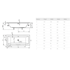 Bañera T Confort – Sanycces – Cube