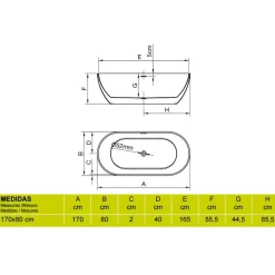 Bañera Trento – Sanycces