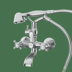 Baño-ducha Monobloc Eco Save 1866 Cromo Estilo Premium Colección CLÁSICA 209190 – GRB Mixers