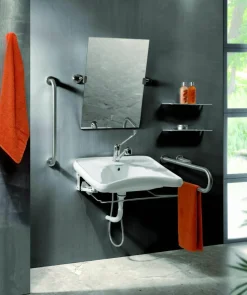 Barra De Apoyo Mural Inox Mate – PrestoEquip – 88135