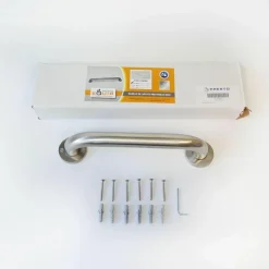 Barra De Apoyo Recta Inox Mate 300 Mm – Prestobar Inox 285 – PrestoEquip – 88285