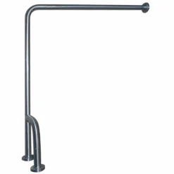 Barra De Apoyo Suelo-pared Inox Blanco – PrestoEquip – 68145