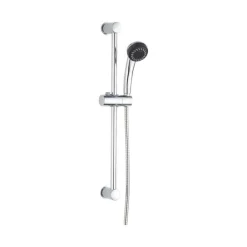 Barra De Ducha Baho FARA Cromada 60 Cm Con Flexo Y Teleducha – VITEL030B – Gamma