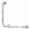 Barra De ángulo Blanca Para Ducha – LuxCover Mármol Blanco – PrestoEquip – MB160