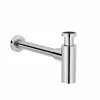 Basic – Sifón Mural Cilíndrico De 1 1/4″ Para Lavabo. Tubo De 300 Mm – Aqua – Roca – A5064070C0