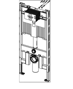 Bastidor Cisterna Empotrada. Módulo WC Con Cisterna Octa II, 8 Cm, Altura 1120 Mm- Teceprofil – 9300500 – Tece