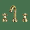 Batería Lavabo Caño Central 1866 Latón Viejo Estilo Premium Colección CLÁSICA 226199 – GRB Mixers