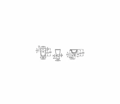 Bidé Comfort Adosado A Pared – Square – Roca